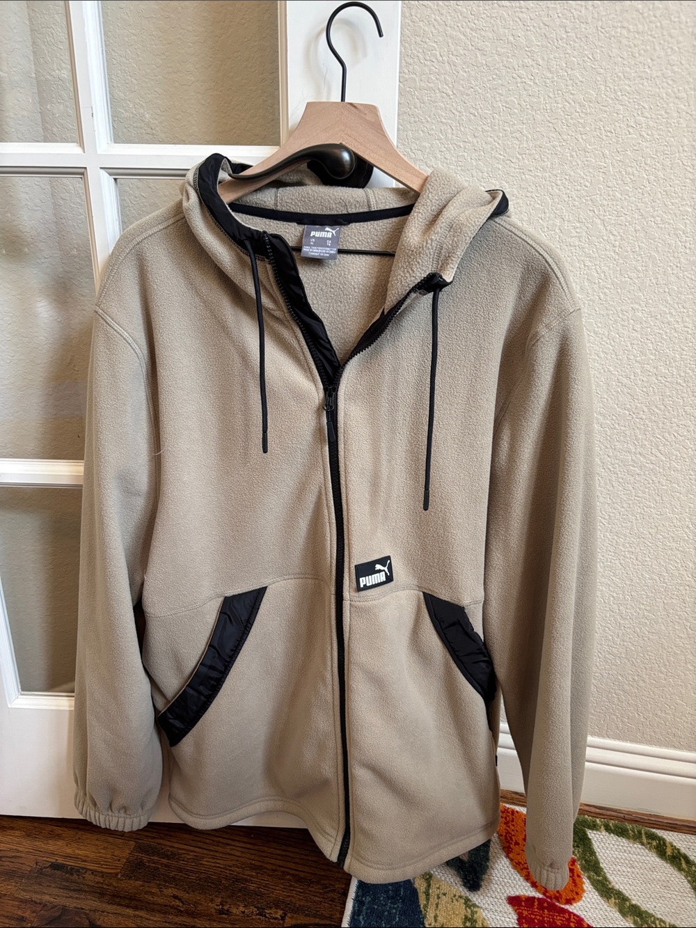 Puma Men's Hooded Polar Fleece Jacket